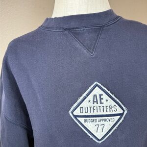 Vintage Navy American Eagle crewneck sweatshirt